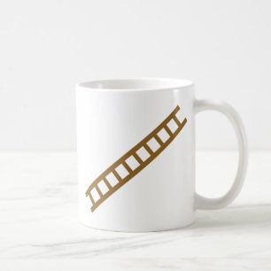 hölzerne Leiter Kaffeetasse