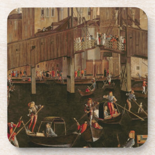 Hölzerne Rialto Brücke, vom Wunder des Reli Untersetzer
