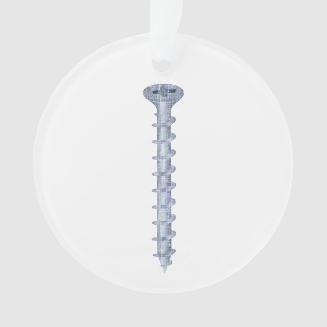 Hölzerne Schraube Ornament (Vorderseite)