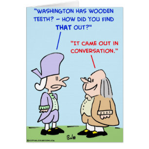 hölzerne Zähne George Washington
