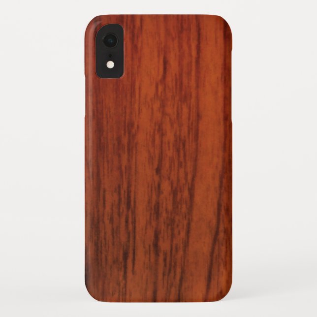 Hölzerner Mahagonidruck Case-Mate iPhone Hülle (Rückseite)