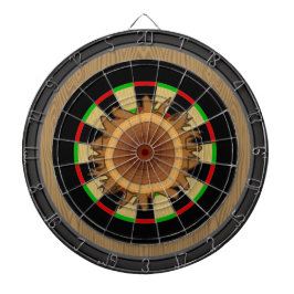 Hölzerner Stumpf mit hölzernem Korn-ZielDartboard Dartscheibe