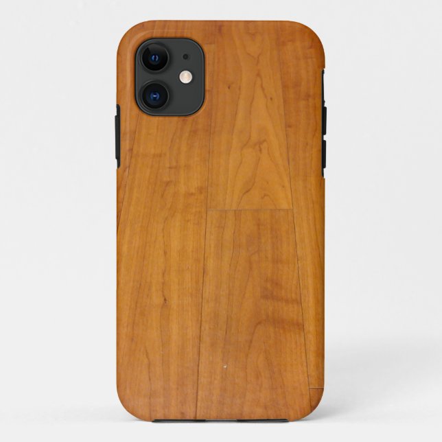 Hölzernes Bodenparquetry-Parkett-Laminat Brown Case-Mate iPhone Hülle (Rückseite)