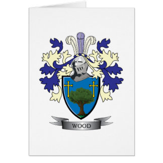 Hölzernes Familienwappen-Wappen