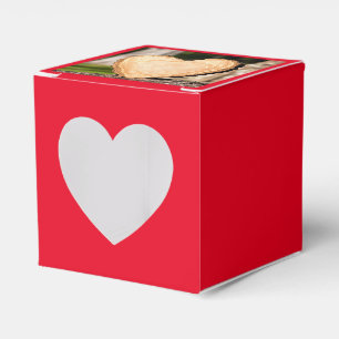 hölzernes Herz Geschenkschachtel