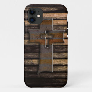 Hölzernes Kreuz Case-Mate iPhone Hülle