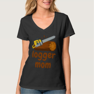 Holzfäller-Mama-Holzfäller-Holzfäller-Holzfäller-M T-Shirt