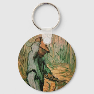 Holzfäller (nach Millet) von Vincent van Gogh Schlüsselanhänger