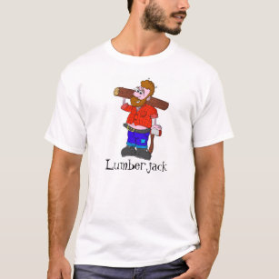 Holzfäller-T-Shirt T-Shirt