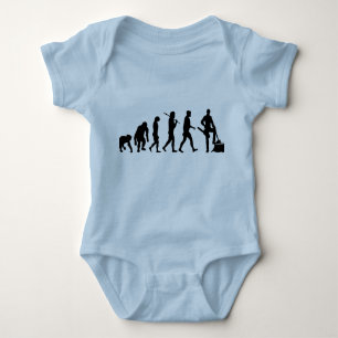 Holzfällerbaumholzfällerblockwinden Baby Strampler