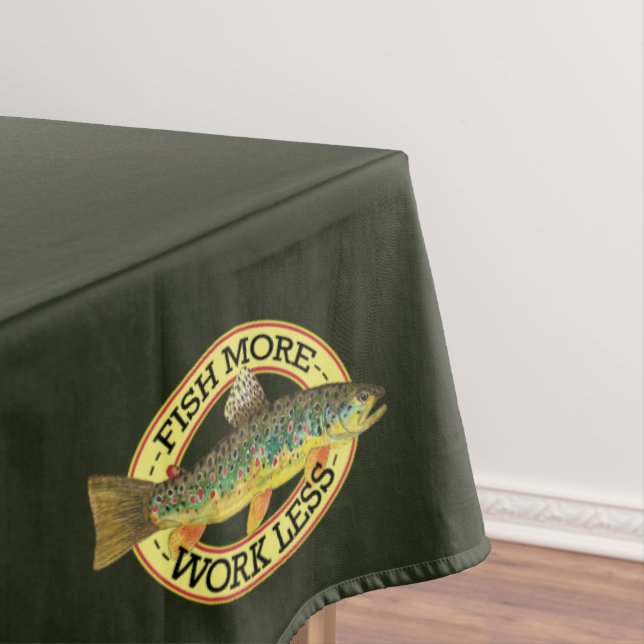 HOLZFANG - FISCH MEHR - ARBEITSLOSIGKEIT TISCHDECKE (Beispiel)