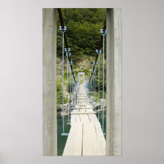 Holzfederbrücke Poster