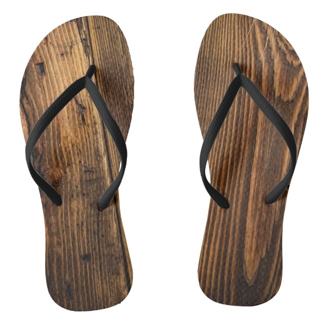 Holzflöße Flip Flops (Fußbett)