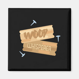 Holzflüster Magnet