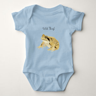 Holzfrosch Baby Strampler