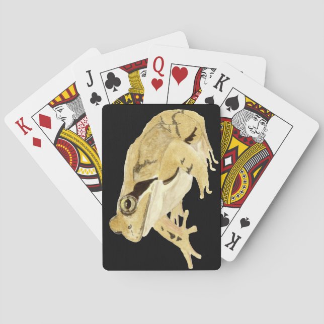 Holzfrosch Spielkarten (Rückseite)