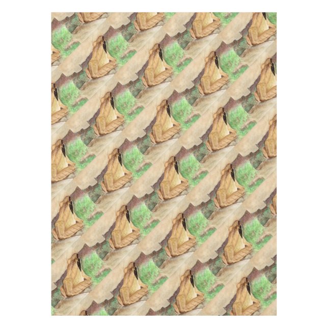 Holzfrosch Tischdecke (Vorderseite)