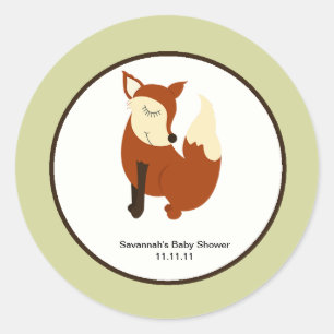 Holzfuchs bevorzugen Sticker 3,5 cm