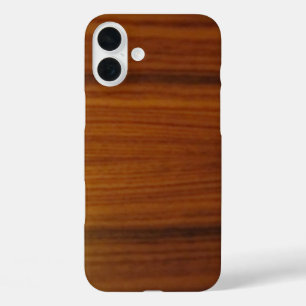 Holzfunier iPhone 16 Plus Hülle