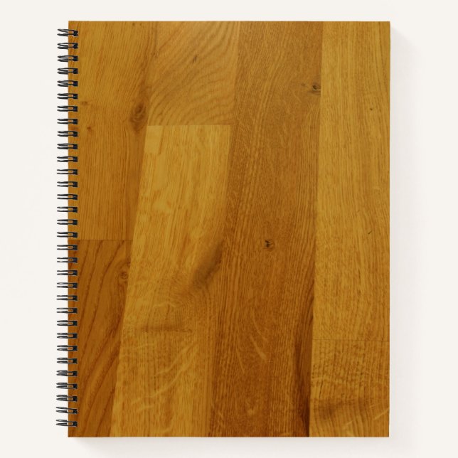 Holzfußboden Notizbuch (Vorderseite)