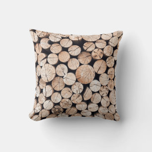 Holzgelände Kissen