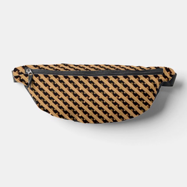Holzgitter Bauchtasche (Ablage )