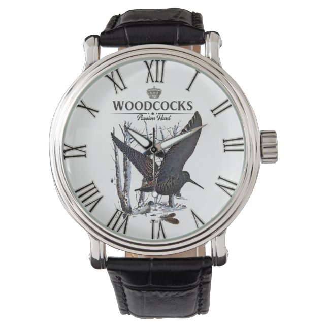 Holzhacken - Passionsjagd Armbanduhr (Vorderseite)