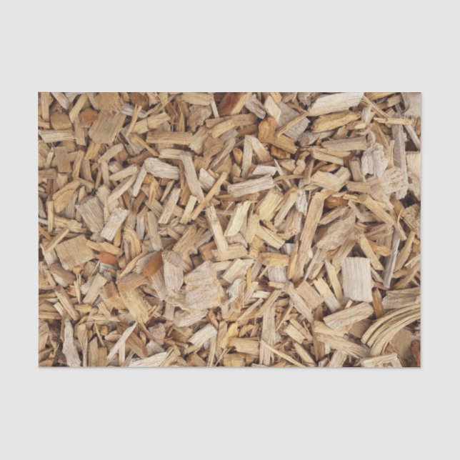 Holzhackschnitzel Seidenpapier (Vorderseite)
