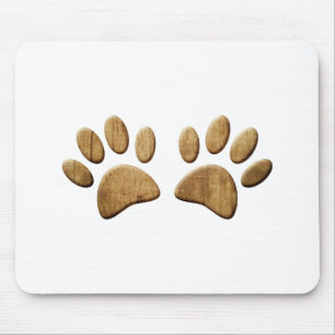 Holzhundpfau drucken mousepad