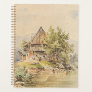 Holzhütte am See - Carl Lafite Planer