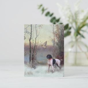 Holzjagd im Rahmen des APS Postkarte