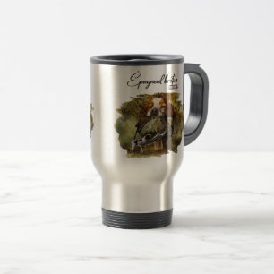 Holzjagd mit der Bretagne Spaniel Reisebecher