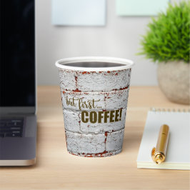 Holzkastenbecher - Papiertasse Pappbecher