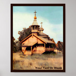 Holzkirche Poster