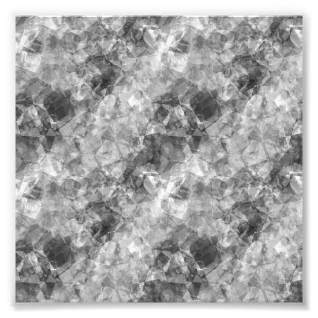 Holzkohle-Krummpling Fotodruck (Vorne)