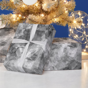 Holzkohle-Krummpling Geschenkpapier