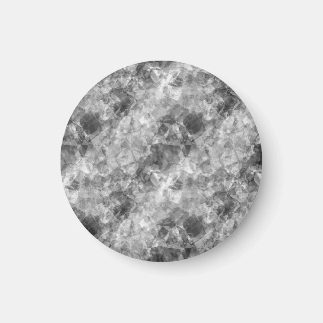 Holzkohle-Krummpling Magnet (Vorne)