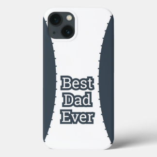 Holzkohlegraue Best Dad Ever iPhone-Hülle Case-Mate iPhone Hülle