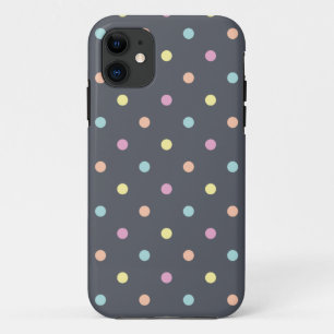 Holzkohlen-Pastell-Tupfen Case-Mate iPhone Hülle