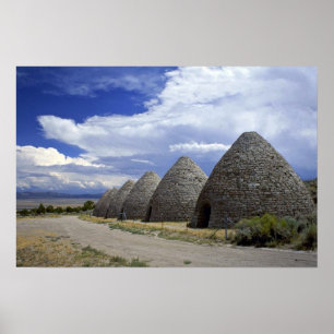 Holzkohleöfen, Nevada Poster