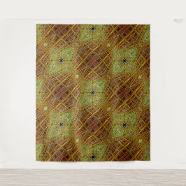 Holzkorn-Rhombus Wandteppich