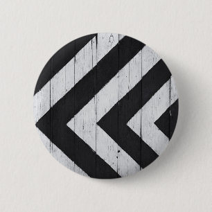 Holzkörner in Schwarz und Weiß Button