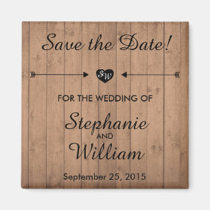 Holzkörner Speichern Sie den Datums-Magneten. Herz Magnet