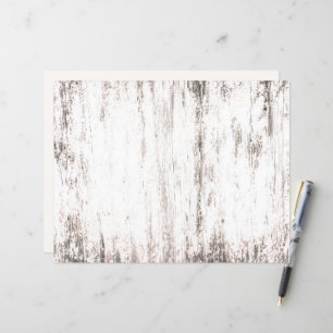 Holzkörner weißes rustikales Land Textur Decoupage