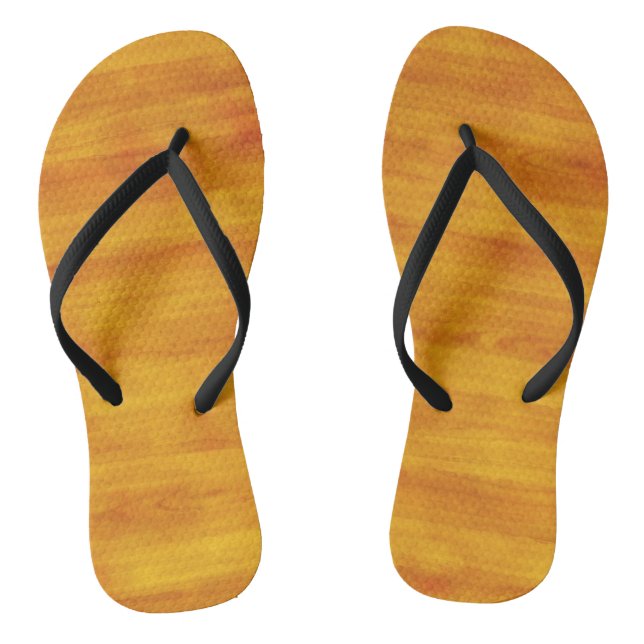 Holzkörnertextur #2 flip flops (Fußbett)