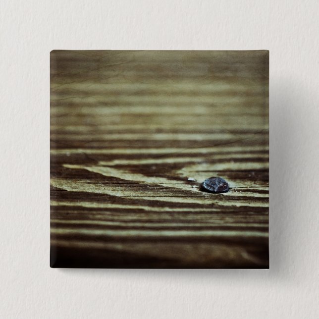 Holzkörnertextur von Shirley Taylor Button (Vorderseite)