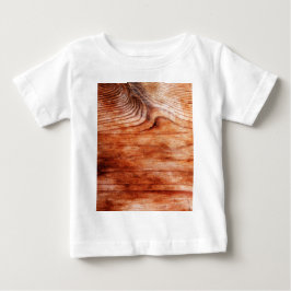 Holzkörntextur Baby T-shirt