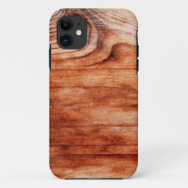 Holzkörntextur iPhone 11 Hülle