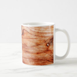 Holzkörntextur Kaffeetasse
