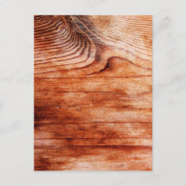 Holzkörntextur Postkarte
